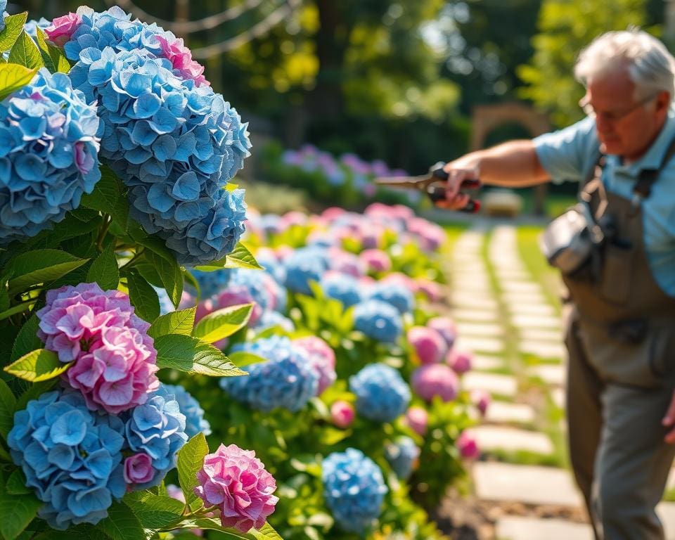 Wann sollte man Hortensien zurückschneiden?