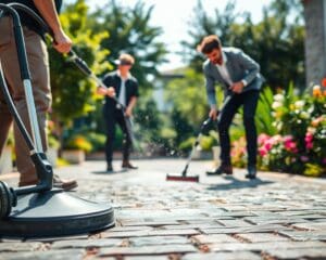 Warum ist Pflastersteinreinigung für Außenbereiche unverzichtbar?