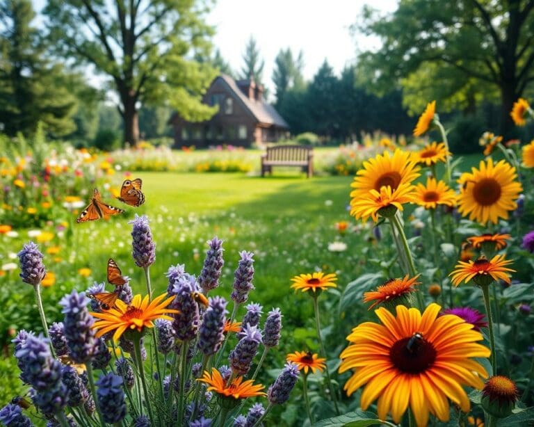 Warum lockt ein Naturgarten mehr Insekten an?
