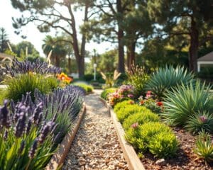 Wie gestaltet man ein pflegeleichtes Gartenbeet?