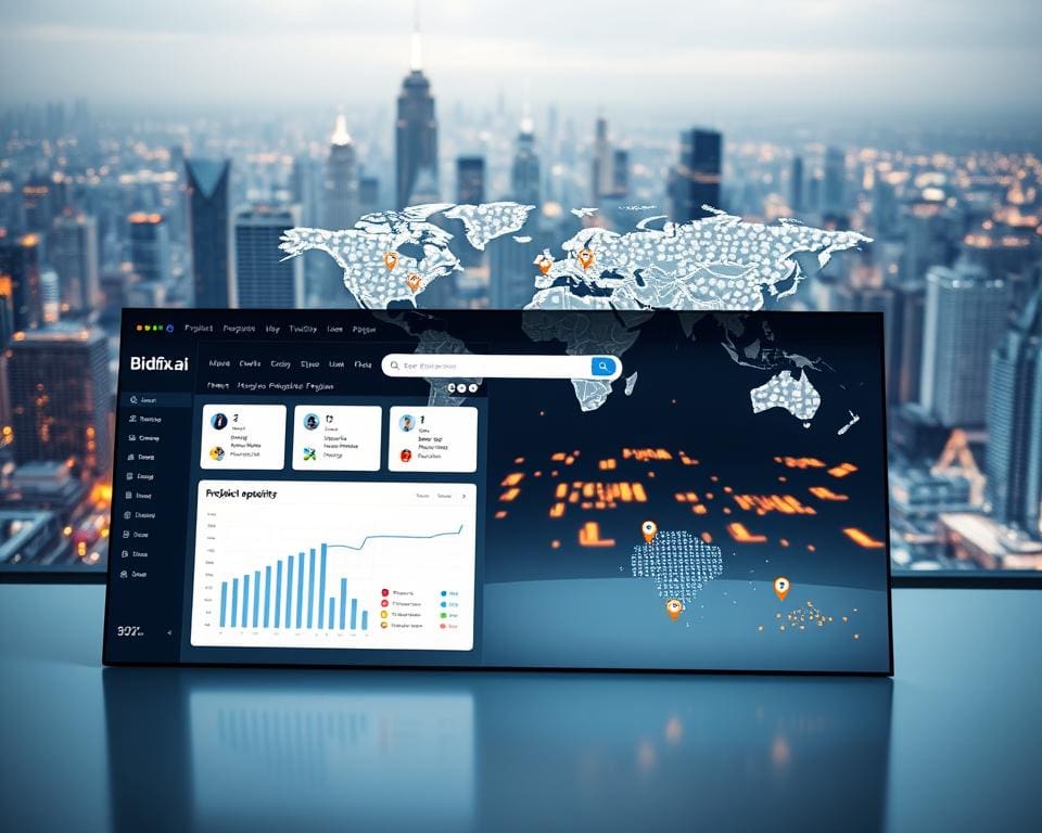 Wie nutzt man Bidfix.ai für internationale Aufträge?