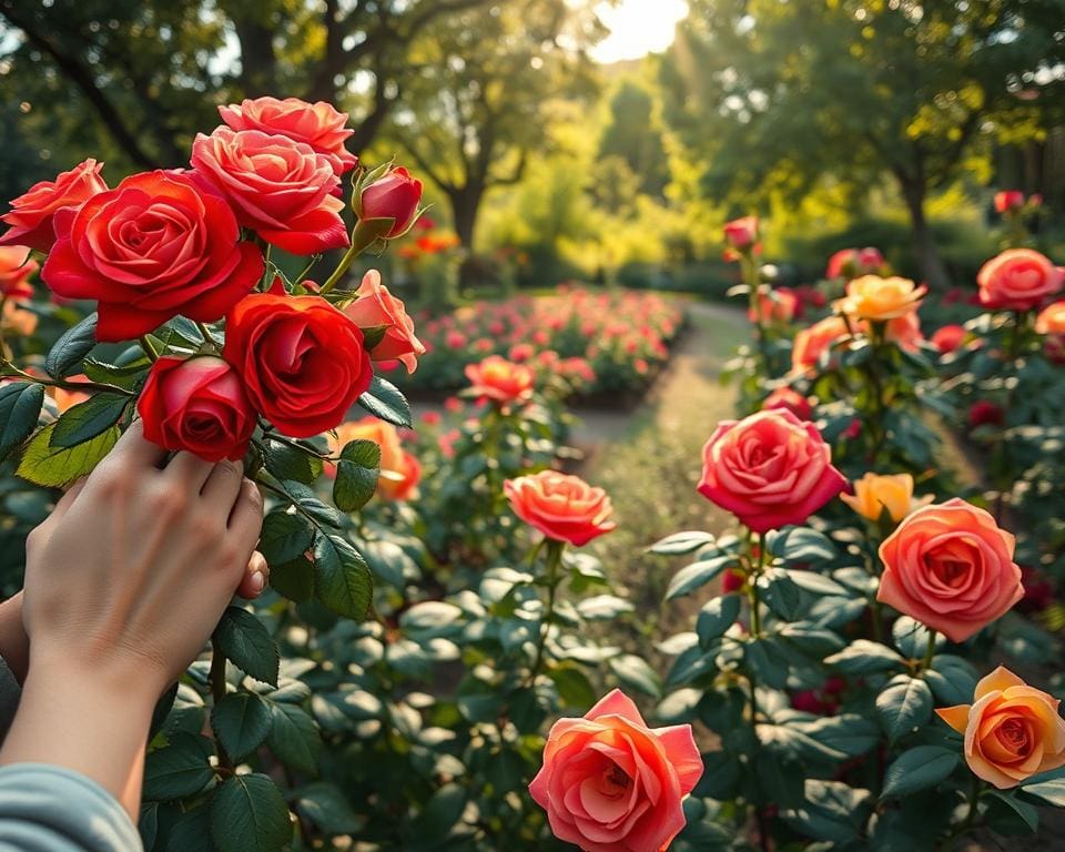 Wie pflegt man Rosen richtig?