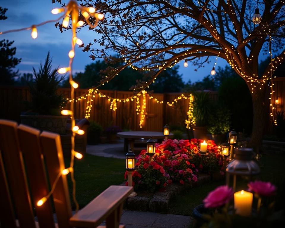 Wie schafft man gemütliche Gartenbeleuchtung?