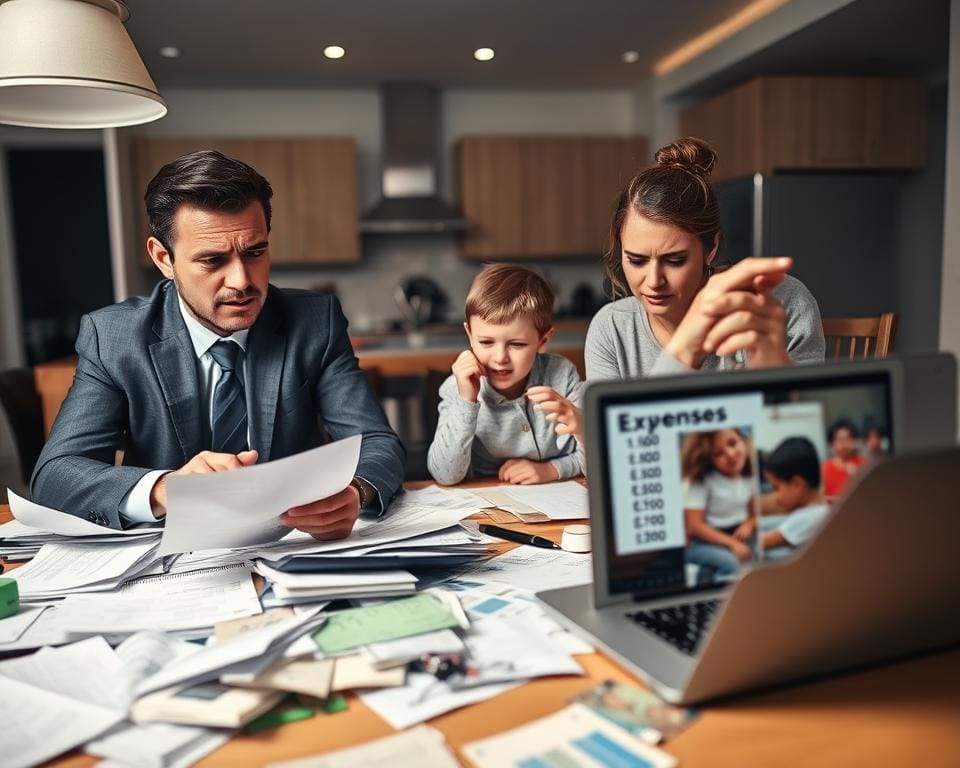 Wodurch wächst Geldstress in Familien?