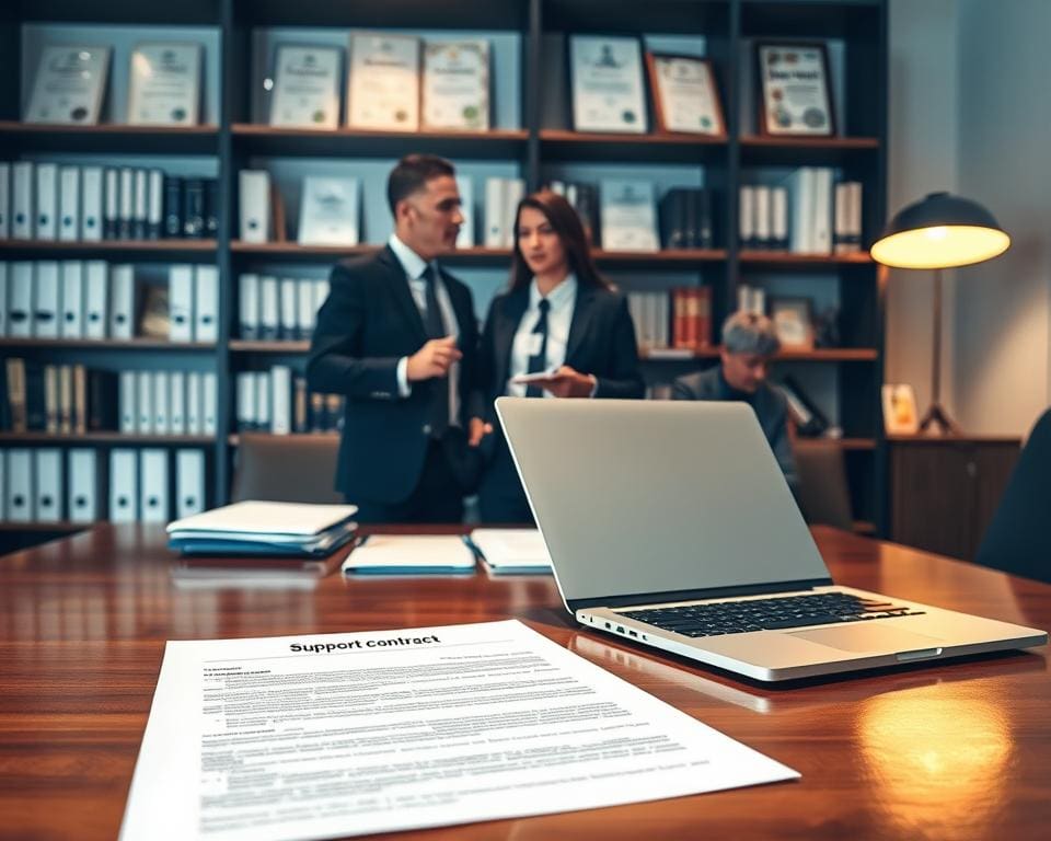 Was bietet ein Supportvertrag?