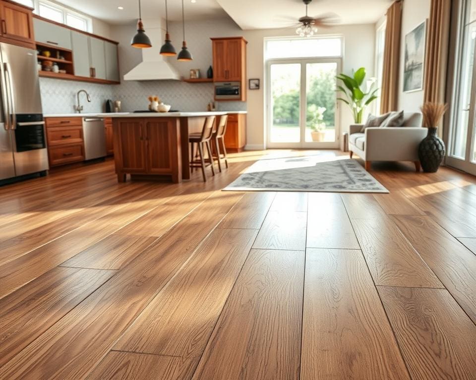 Welche Bodenarten passen zu Küche und Wohnraum?