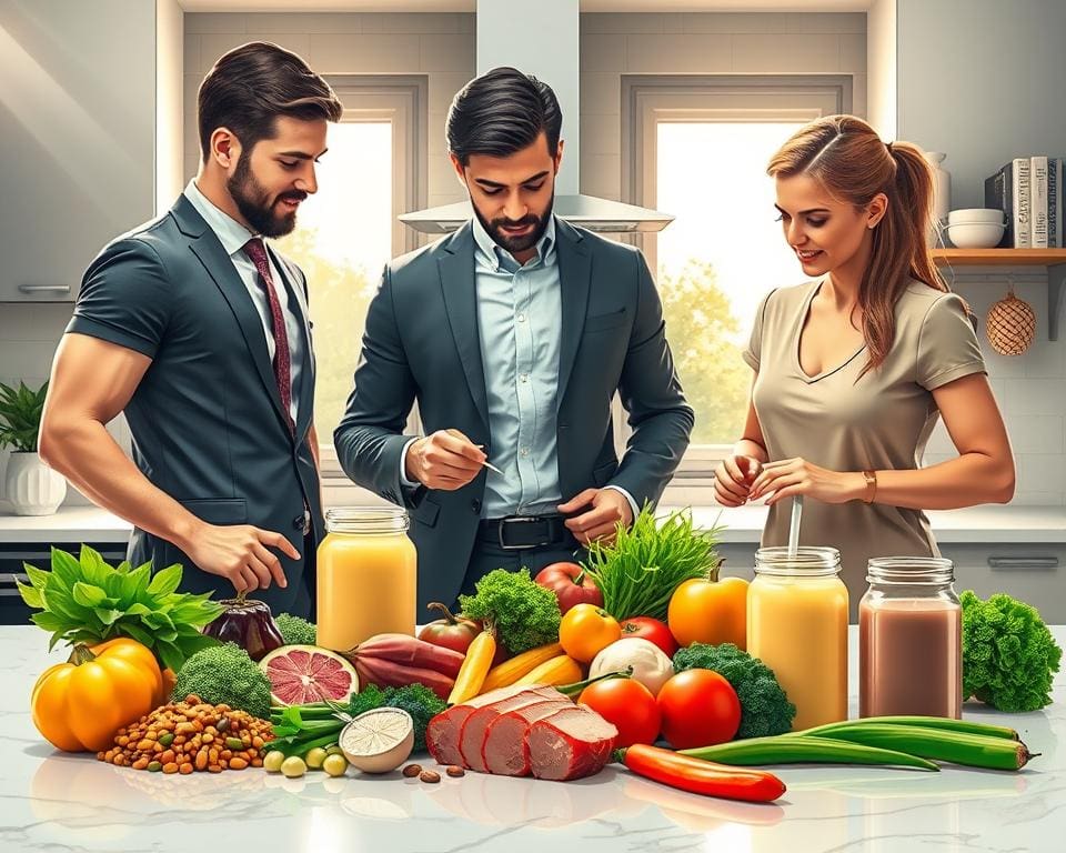 Wie unterstützt Ernährung den Muskelaufbau?