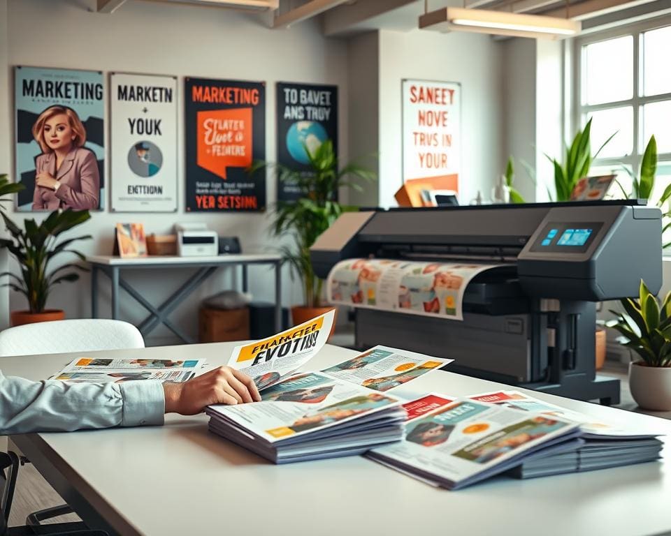 Wie unterstützt ein Flyer Service?