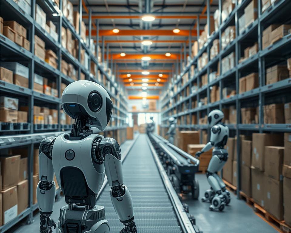 Was leisten Roboter in der Logistik?
