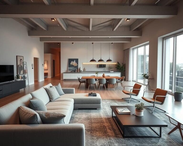 Welche Möbel eignen sich für offene Grundrisse?