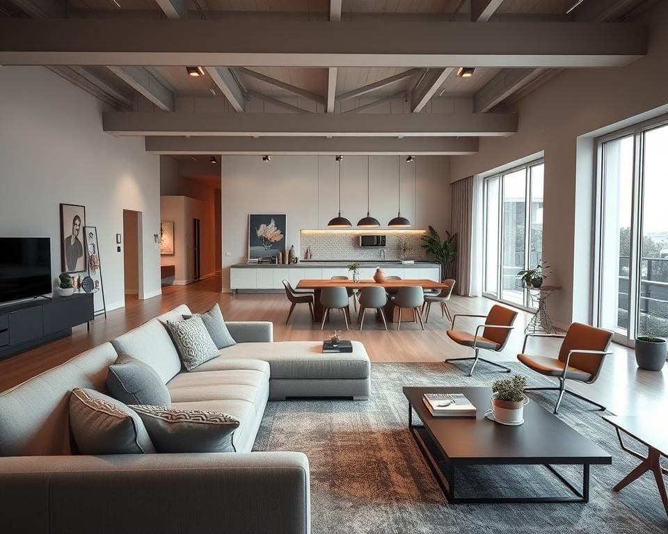 Welche Möbel eignen sich für offene Grundrisse?