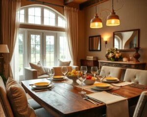 Wie gestaltet man ein gemütliches Esszimmer?