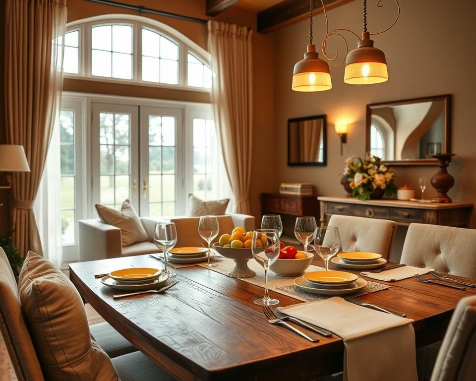 Wie gestaltet man ein gemütliches Esszimmer?