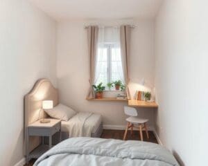 Wie nutzt man kleine Schlafzimmer optimal?