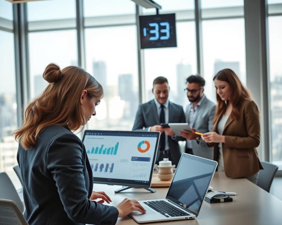 Wie optimieren digitale Systeme Arbeitszeiten?