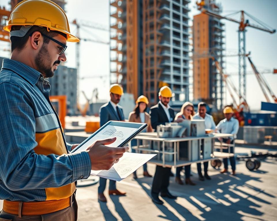 Wie optimieren technische Lösungen Bauprojekte?