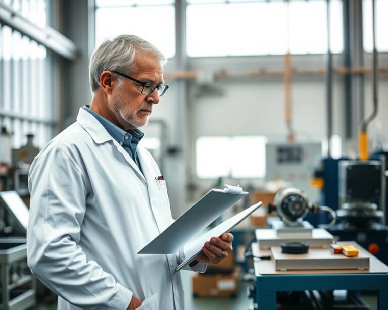 Wie sorgt ein Qualitätsprüfer für gleichbleibende Standards?