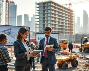 Wie unterstützen IT-Plattformen Bauunternehmen?