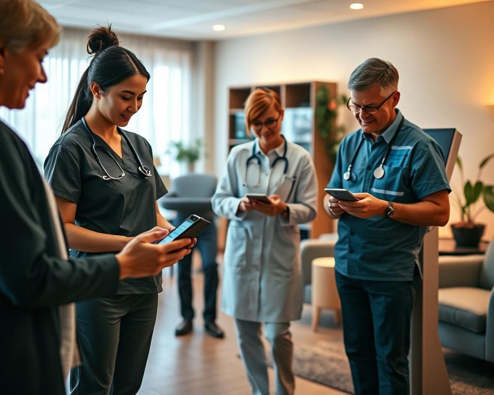 Wie unterstützen digitale Lösungen Pflegedienste?