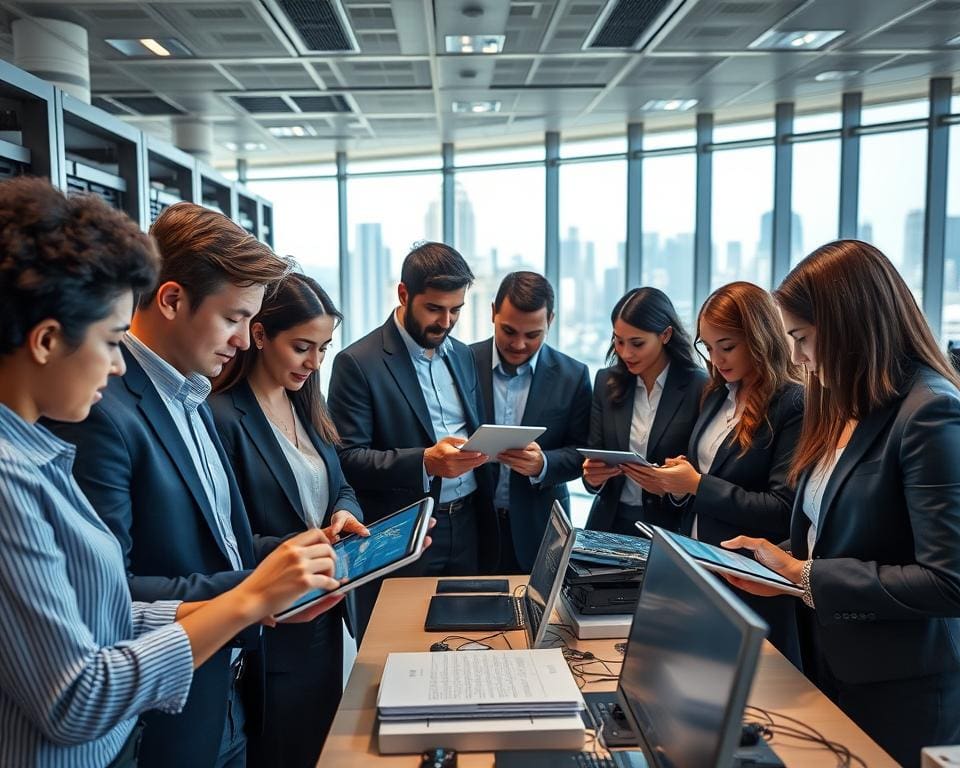 Wie unterstützen technische Lösungen Behörden?