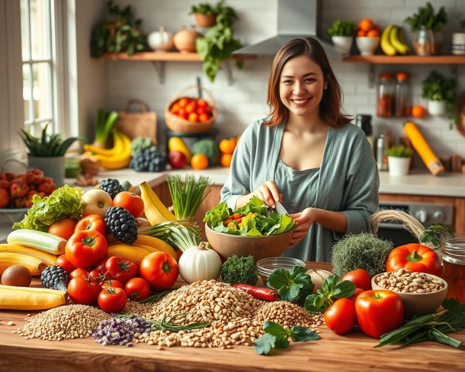 Wie unterstützt gesunde Ernährung das allgemeine Wohlbefinden?