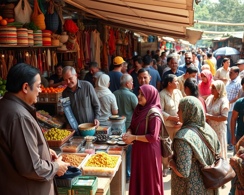Warum sind Märkte soziale Treffpunkte?
