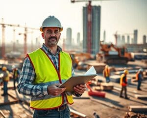 Wie arbeitet ein Bauleiter bei Großprojekten?