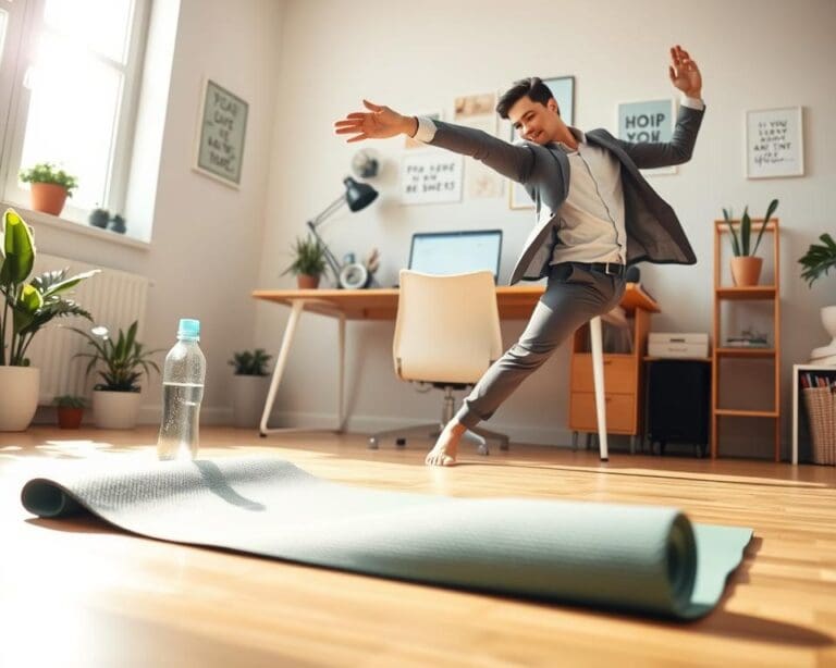 Wie bleibt man auch im Homeoffice aktiv?