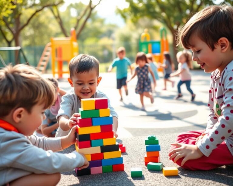 Wie fördern Kinderspiele Motorik und Konzentration?