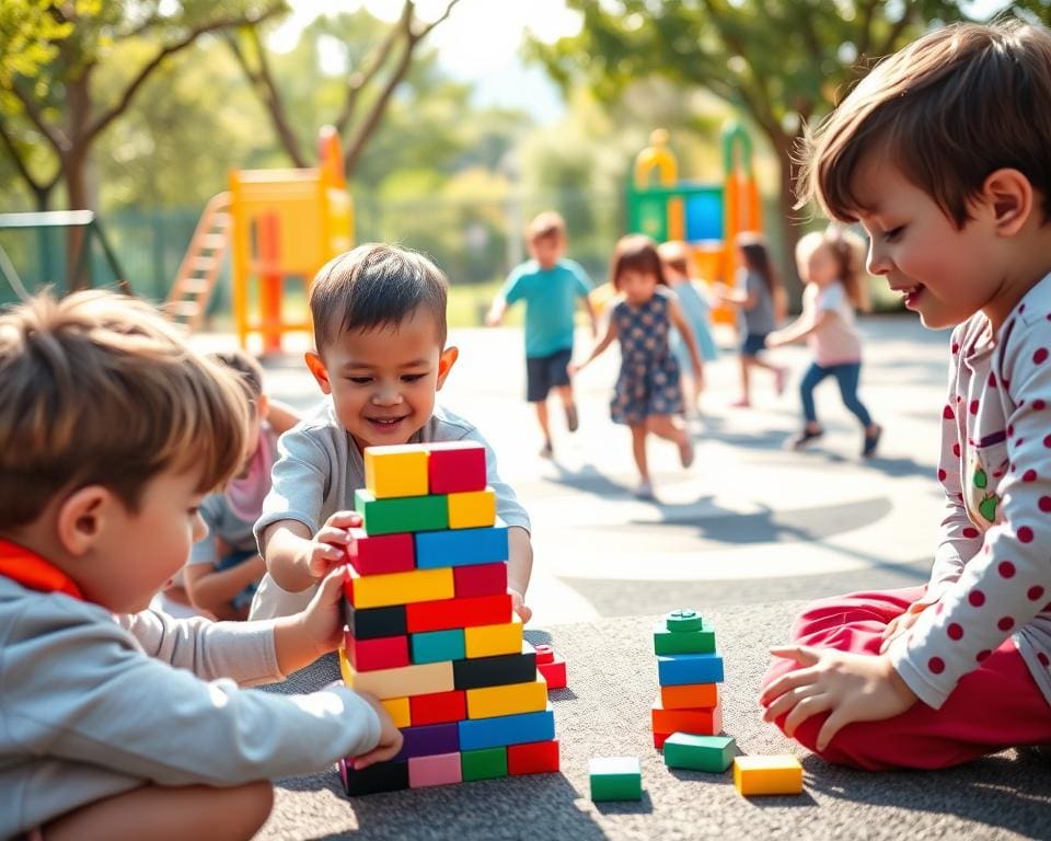 Wie fördern Kinderspiele Motorik und Konzentration?