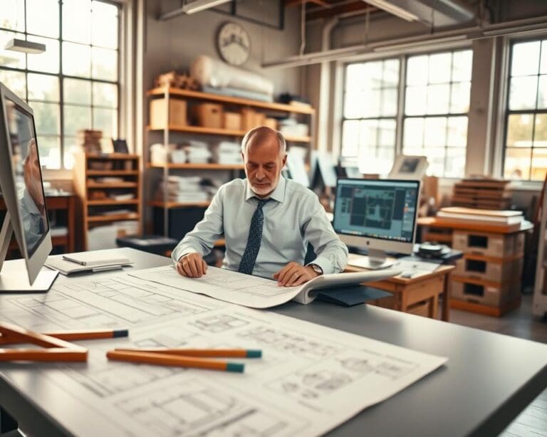 Was macht ein technischer Zeichner im Engineering?