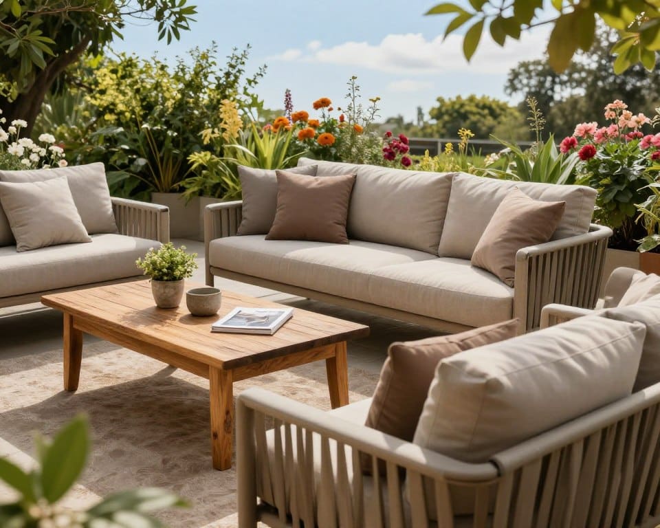Was sind Vorteile eines Outdoor-Sofas?