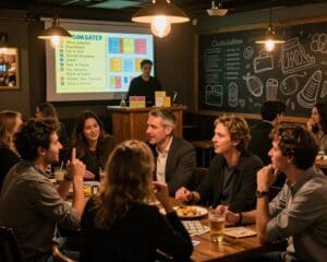 Welche lustigen Quizfragen passen zu einem Pub Quiz Abend?