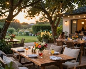 Wie schafft man Atmosphäre im Außenbereich?