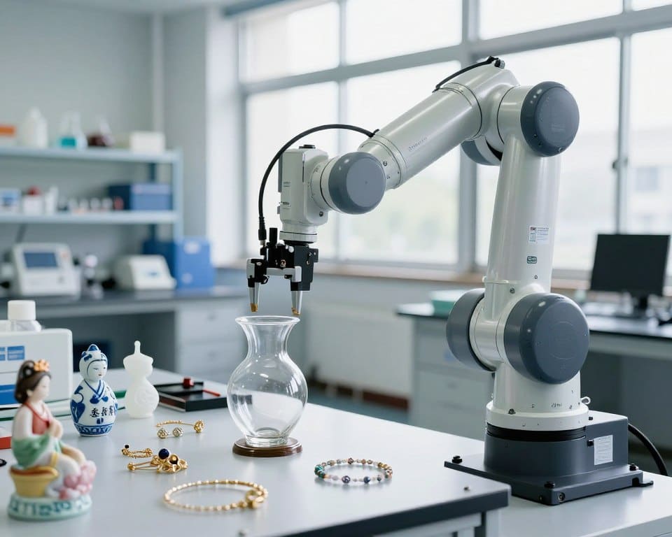 Roboter mit Greiftechnik