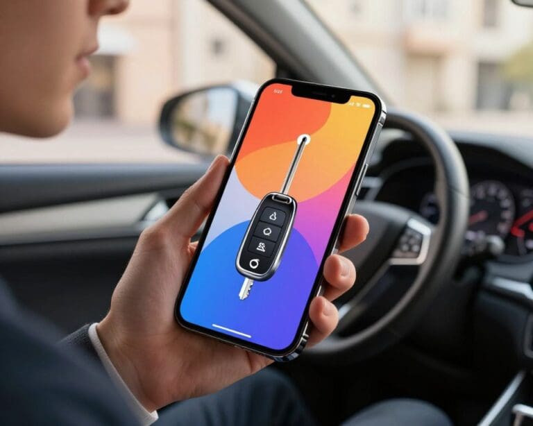 digitale Autoschlüssel